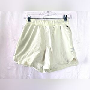 Gymshark Light Cream Shorts